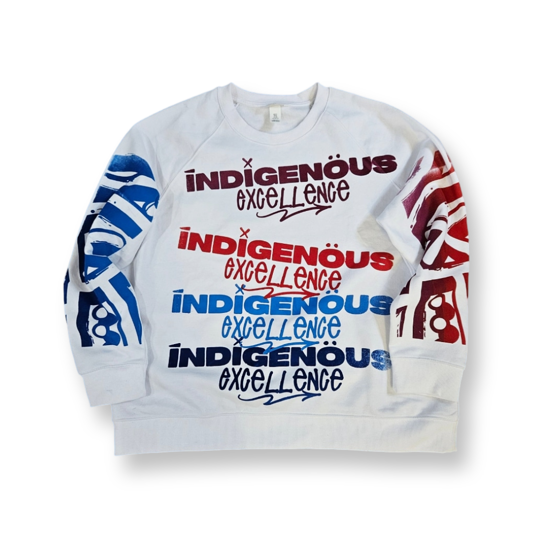 The indigenous excellence crew (men's size XL)